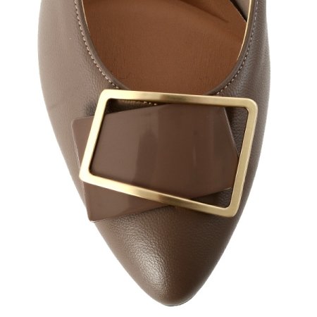 사각 장식이 돋보이는 편한 펌프스