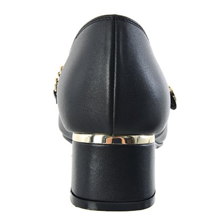 진주체인 장식 메리제인 펌프스