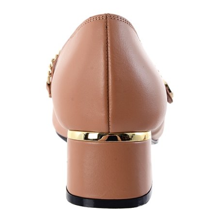 진주체인 장식 메리제인 펌프스