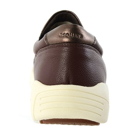 체크 패턴 라인 논슬립 슬립온