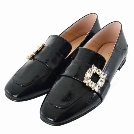 보석 장식 여성 로퍼