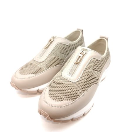 여성 지퍼 슬립온