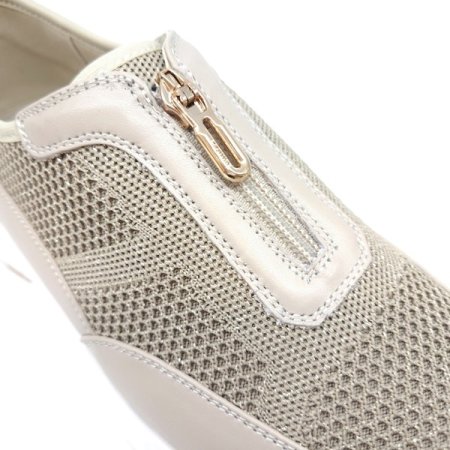 여성 지퍼 슬립온