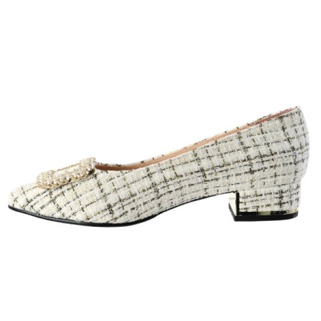 보성 장식 여성 펌프스