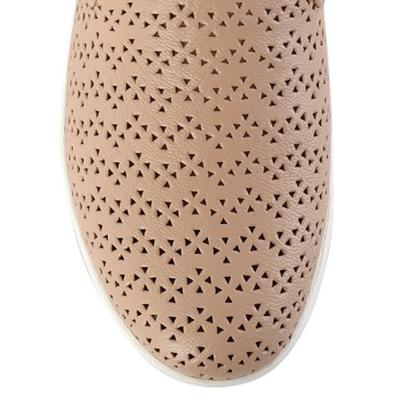 펀칭 디테일 여성 슬립온