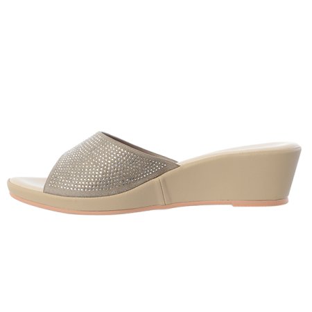 여성 웨지 슬리퍼