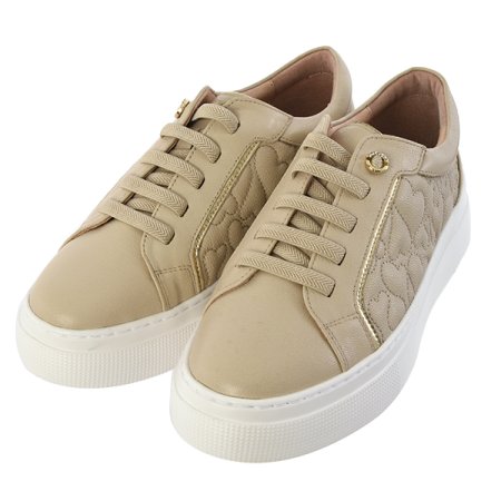 여성 하트 로고 스니커즈