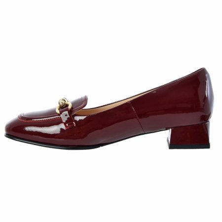 여성 홀스빗 장식 단화