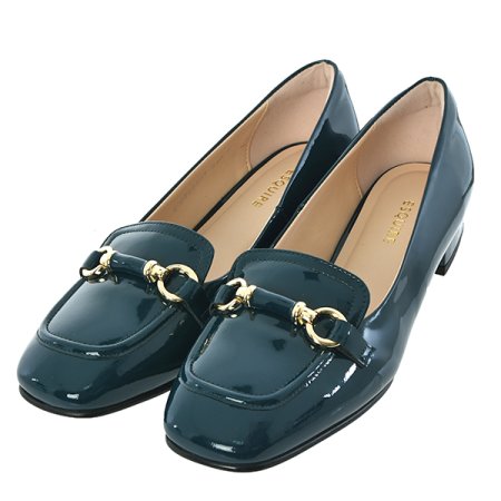 여성 홀스빗 장식 단화