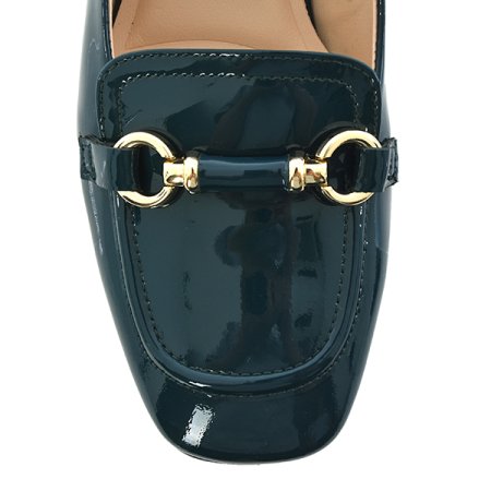 여성 홀스빗 장식 단화