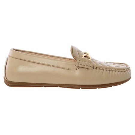 여성 퀼팅 자수 로퍼