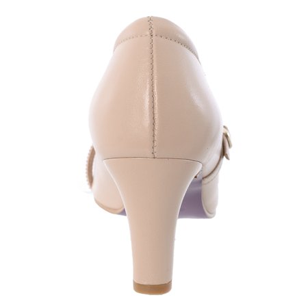 여성 메리제인 포인트토 펌프스