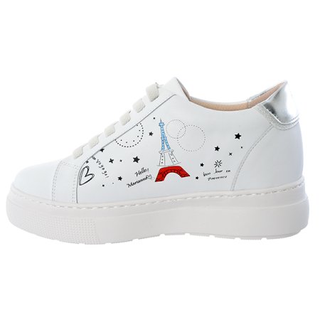 여성 레터링 그래픽 스니커즈