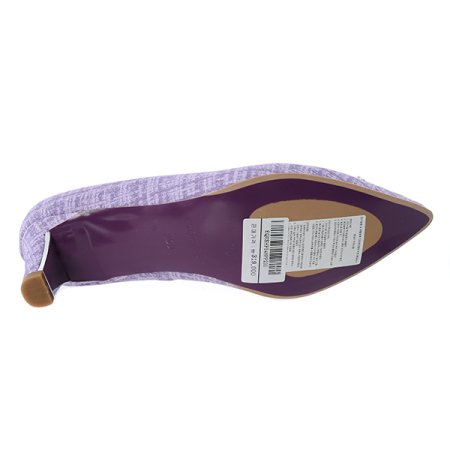 여성 페이크 트위드 펌프스