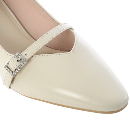 여성 세미 스퀘어 펌프스