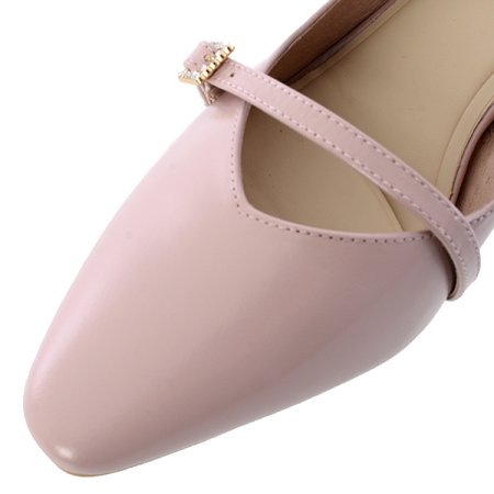 여성 세미 스퀘어 펌프스