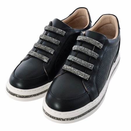 여성 보석 밴드 키높이 스니커즈