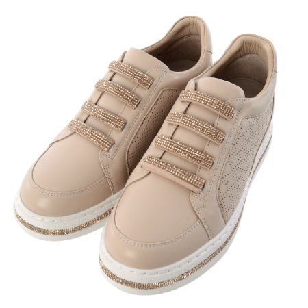 여성 보석 밴드 키높이 스니커즈