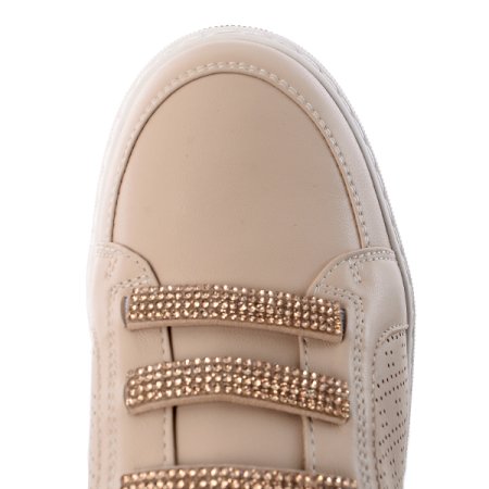 여성 보석 밴드 키높이 스니커즈