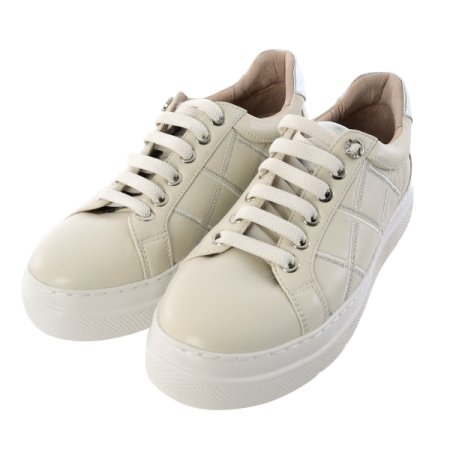 여성 자수 포인트 스니커즈