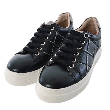 여성 자수 포인트 스니커즈