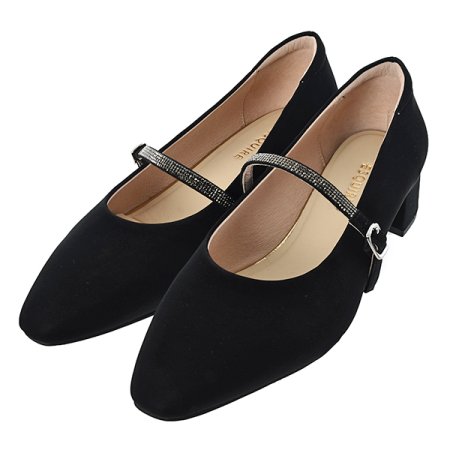 세미 스퀘어 메리제인 펌프스