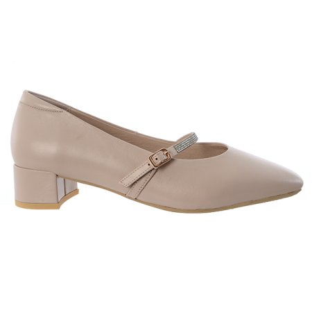 세미 스퀘어 메리제인 펌프스