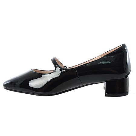 여성 세미 포인트 메리제인 펌프스