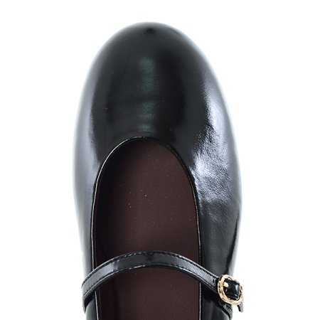 여성 라운드토 메리제인 구두