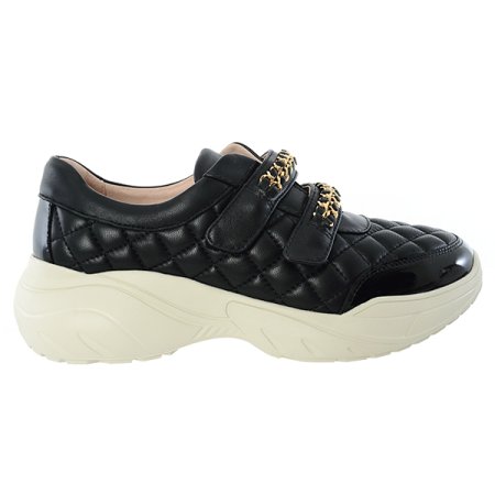 여성 벨크로 퀼팅 스니커즈