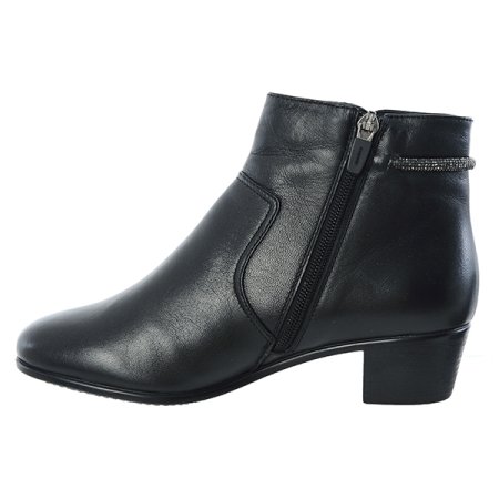 여성 보석 스트랩 앵클 부츠