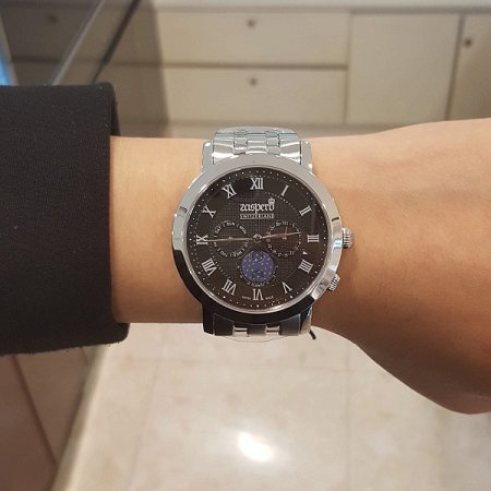 자스페로 남성 메탈시계