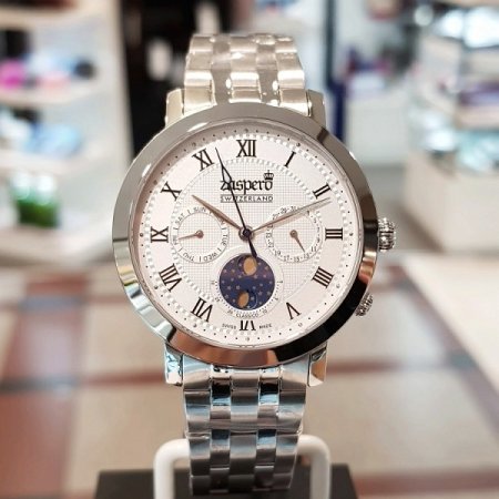 자스페로 여성 메탈시계