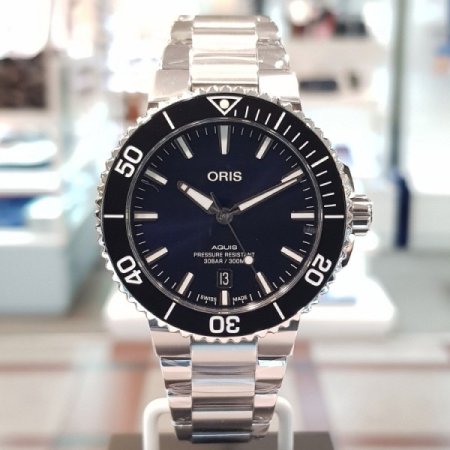 아퀴스 데이트 딥블루 415mm