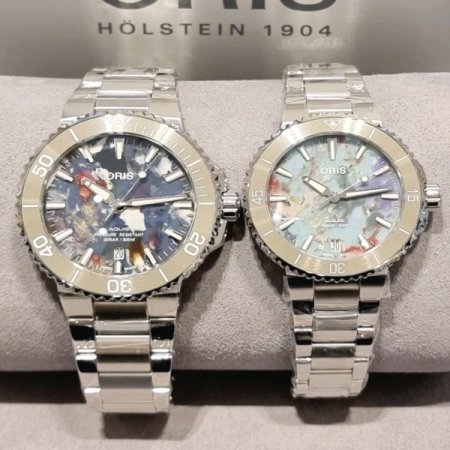 아퀴스 업사이클 커플시계