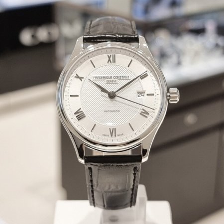 오토매틱 남성 가죽시계