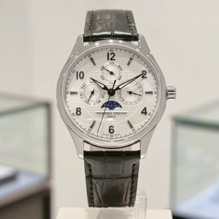 클래식 쿼츠 문페이즈 남성시계