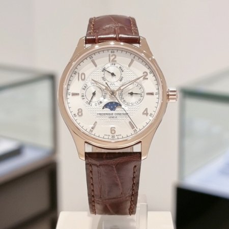 클래식 쿼츠 문페이즈 남성시계