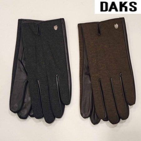 남성용 콤비 가죽 장갑