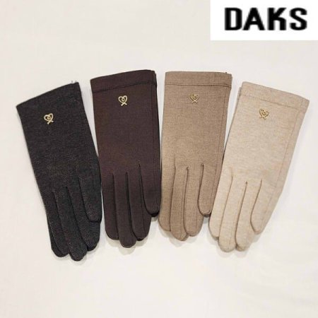 여성 홑겹 폴리 스판 장갑