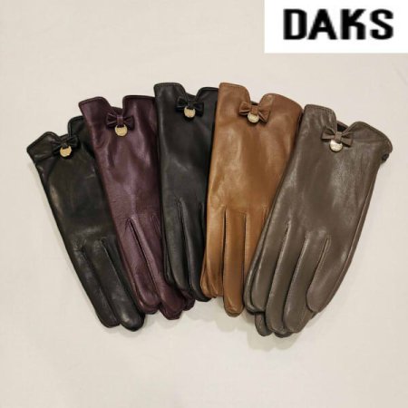 여성 스마트 터치 가죽 장갑