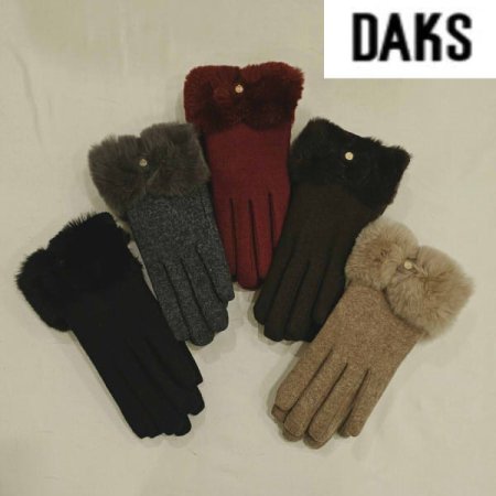 렉스 모직 여성 장갑