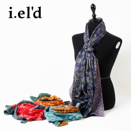 남녀 스카프 파리