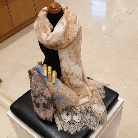 여성 레이스 스카프