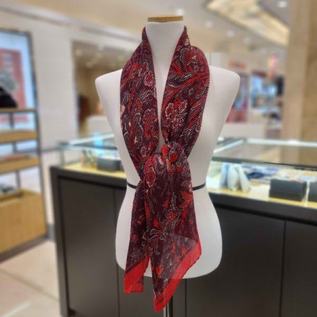 수입 플리츠 스카프