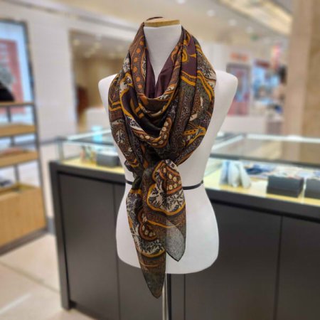 레이온 혼방 스카프