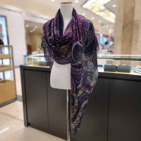 레이온 혼방 스카프