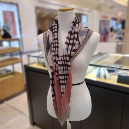 수입 주름사각 스카프