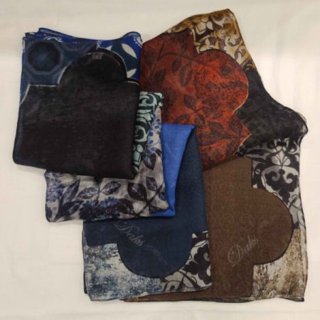 울실크 롱스카프