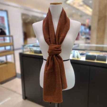 울 롱 양면 나염 머플러